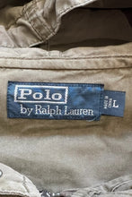 画像をギャラリービューアに読み込む, EXCLUSIVE OF DECORATION ZIP UP HOODIE JACKET 90&#39;S 復刻 / KHAKI [SIZE: L USED]
