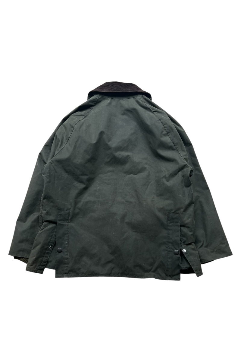 MADE IN ENGLAND BEDALE WAX JACKET / OLIVE [SIZE: 40 USED]