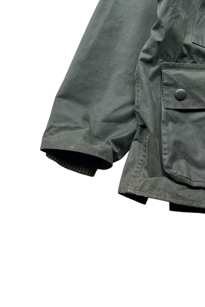 MADE IN ENGLAND BEDALE WAX JACKET / OLIVE [SIZE: 40 USED]