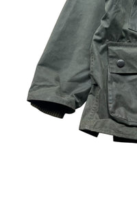 MADE IN ENGLAND BEDALE WAX JACKET / OLIVE [SIZE: 40 USED]