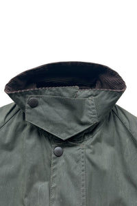 MADE IN ENGLAND BEDALE WAX JACKET / OLIVE [SIZE: 40 USED]
