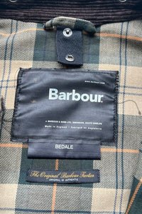 MADE IN ENGLAND BEDALE WAX JACKET / OLIVE [SIZE: 40 USED]
