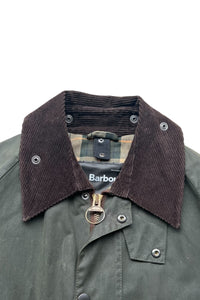 MADE IN ENGLAND BEDALE WAX JACKET / OLIVE [SIZE: 40 USED]