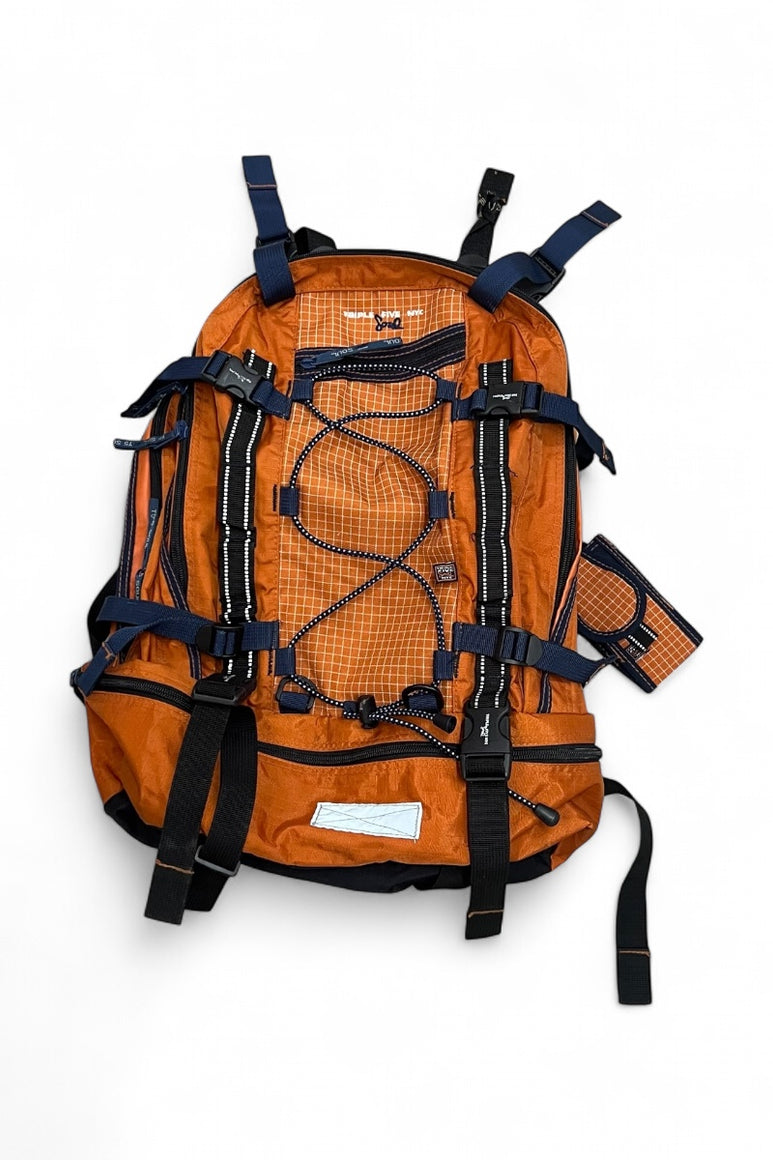 Y2K EARLY 00'S BACKPACK / ORANGE [SIZE: ONE SIZE USED]
