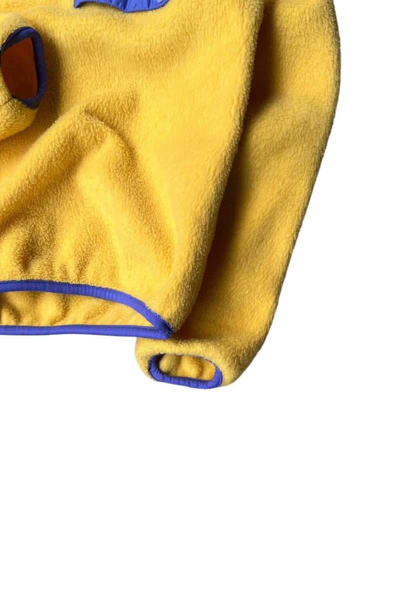 MADE IN USA 89'S F9 T-SNAP FLEECE JACKET / YELLOW [SIZE: S USED]