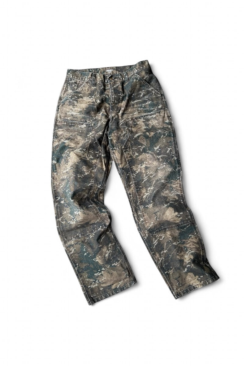 DOUBLE KNEE DUCK PANTS / CAMO [SIZE: 30 USED]