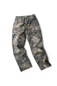 DOUBLE KNEE DUCK PANTS / CAMO [SIZE: 30 USED]