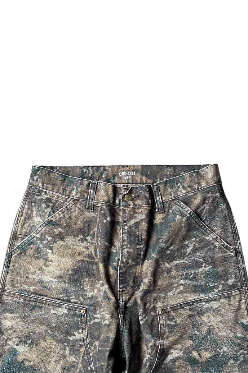 DOUBLE KNEE DUCK PANTS / CAMO [SIZE: 30 USED]