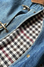 画像をギャラリービューアに読み込む, 90&#39;S DENIM FIREMAN JACKET W/BLANKET LINER / INDIGO [SIZE: S USED]
