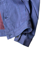 画像をギャラリービューアに読み込む, MADE IN USA Y2K EARLY 00&#39;S STRIPE TRACKER JACKET / NAVY [SIZE: S USED]
