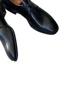 画像をギャラリービューアに読み込む, MADE IN ENGLAND 90&#39;S LEATHER PLAIN TOE SHOES / BLACK [SIZE: 9.5 (28.5cm相当) USED]
