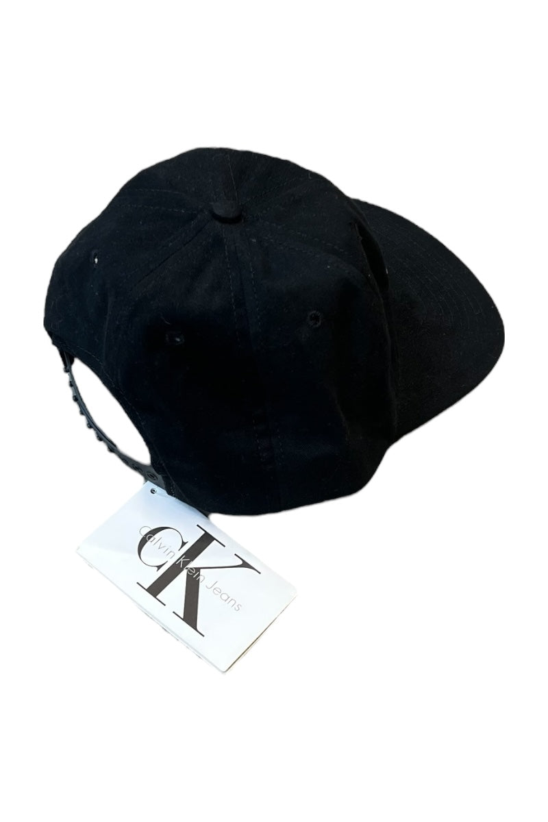 MADE IN USA 90'S 6 PANEL CAP / BLACK [SIZE: ONE SIZE DEADSTOCK/NOS]