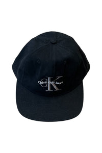MADE IN USA 90'S 6 PANEL CAP / BLACK [SIZE: ONE SIZE DEADSTOCK/NOS]