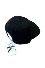 画像をギャラリービューアに読み込む, MADE IN USA 90&#39;S 6 PANEL CAP / BLACK [SIZE: ONE SIZE DEADSTOCK/NOS]
