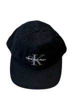 画像をギャラリービューアに読み込む, MADE IN USA 90&#39;S 6 PANEL CAP / BLACK [SIZE: ONE SIZE DEADSTOCK/NOS]

