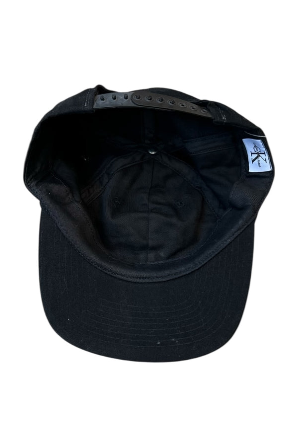 MADE IN USA 90'S 6 PANEL CAP / BLACK [SIZE: ONE SIZE DEADSTOCK/NOS]