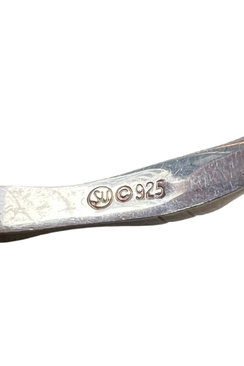 925 SILVER BANGLE / SILVER [SIZE: ONE SIZE, USED]