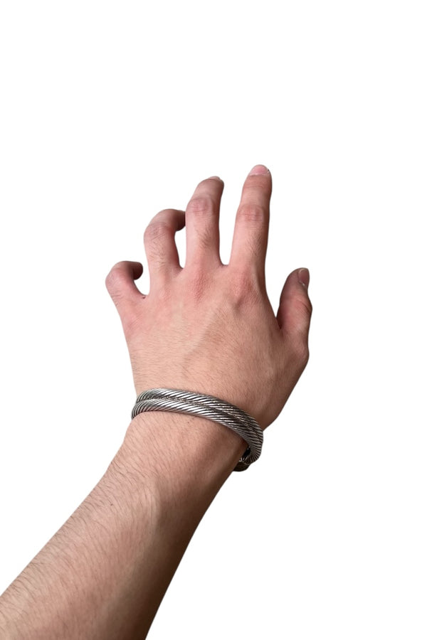 925 SILVER BANGLE / SILVER [SIZE: ONE SIZE, USED]