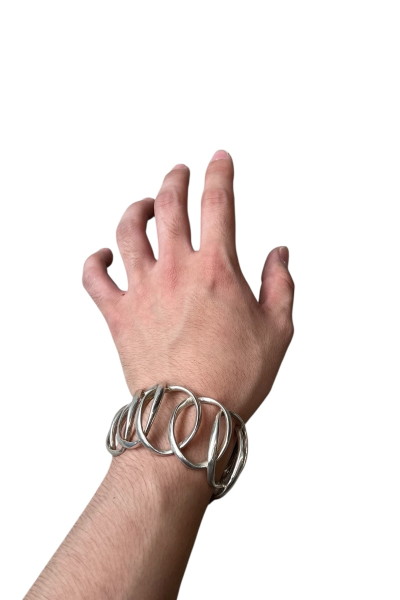 925 SILVER BANGLE / SILVER [SIZE: ONE SIZE, USED]