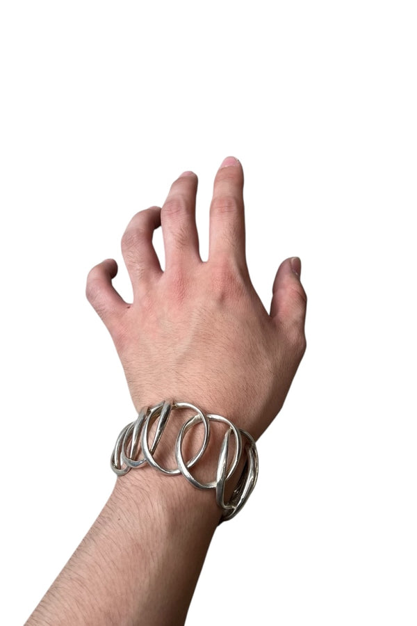 925 SILVER BANGLE / SILVER [SIZE: ONE SIZE, USED]