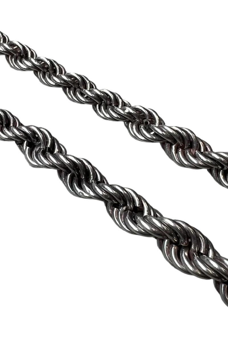 MADE IN ITALY 925 SILVER NECKLACE / SILVER [SIZE: ONE SIZE USED]
