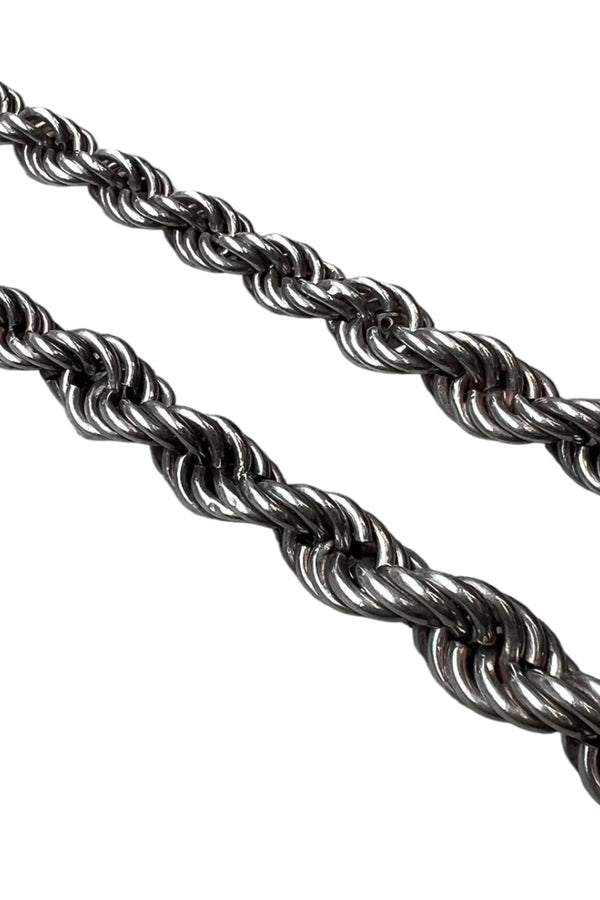 MADE IN ITALY 925 SILVER NECKLACE / SILVER [SIZE: ONE SIZE USED]