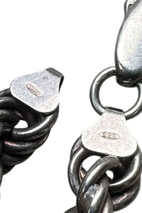 MADE IN ITALY 925 SILVER NECKLACE / SILVER [SIZE: ONE SIZE USED]