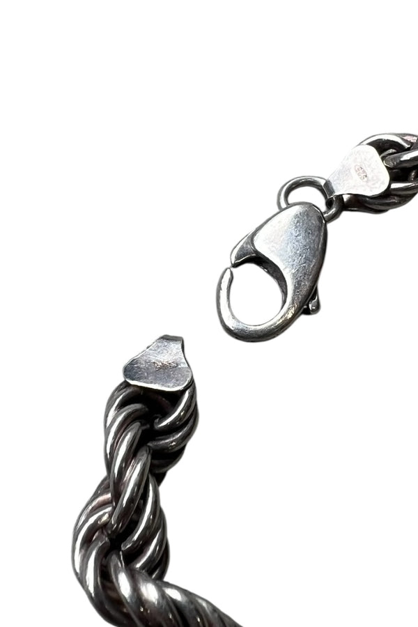 MADE IN ITALY 925 SILVER NECKLACE / SILVER [SIZE: ONE SIZE USED]