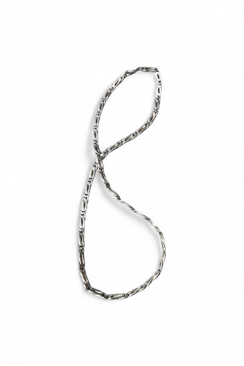 MADE IN ITALY 925 SILVER NECKLACE / SILVER [SIZE: ONE SIZE USED]