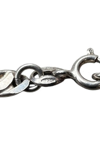 MADE IN ITALY 925 SILVER NECKLACE / SILVER [SIZE: ONE SIZE USED]