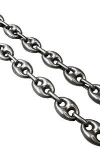 MADE IN ITALY 925 SILVER NECKLACE / SILVER [SIZE: ONE SIZE USED]