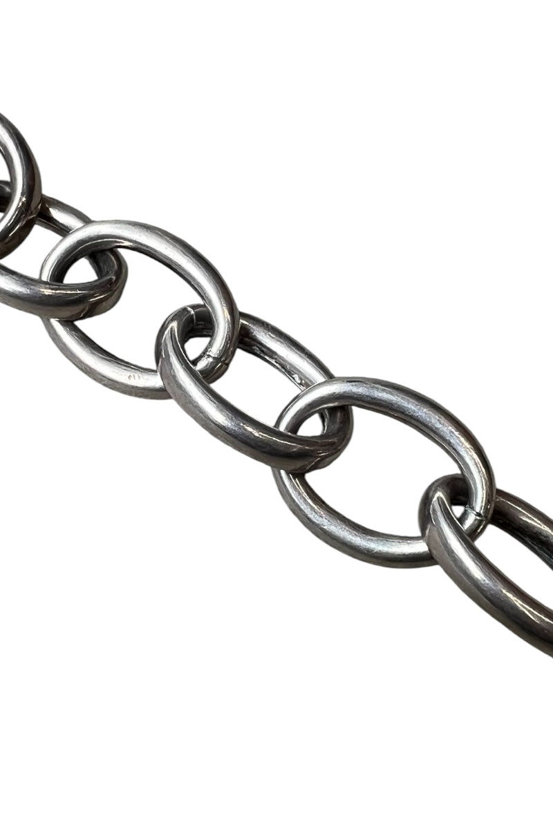 925 SILVER T-BAR BRACELET / SILVER [SIZE: ONE SIZE USED]