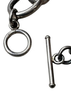 画像をギャラリービューアに読み込む, 925 SILVER T-BAR BRACELET / SILVER [SIZE: ONE SIZE USED]
