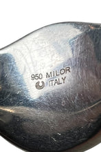 画像をギャラリービューアに読み込む, MADE IN ITALY 950 MIRROR SILVER SIGNET RING / SILVER  [SIZE: 11号 USED]
