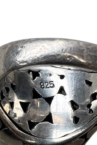 925 SILVER RING / SILVER  [SIZE: 15号 USED]