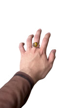 画像をギャラリービューアに読み込む, MADE IN MEXICO 925 SILVER RING W/TIGER EYE / SILVER  [SIZE: 23号 USED]
