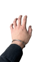 画像をギャラリービューアに読み込む, 925 SILVER BANGLE W/GOLD PLATED / SILVER [SIZE: ONE SIZE USED]
