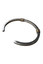 画像をギャラリービューアに読み込む, 925 SILVER BANGLE W/GOLD PLATED / SILVER [SIZE: ONE SIZE USED]
