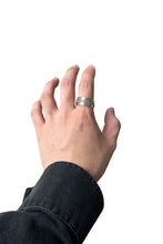 画像をギャラリービューアに読み込む, MADE IN MEXICO 925 SILVER RING / SILVER  [SIZE: 18号 USED]

