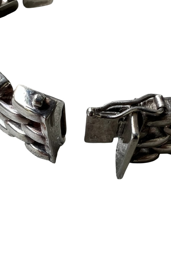 MADE IN ITALY 925 SILVER BRACELET / SILVER [SIZE: ONE SIZE USED]