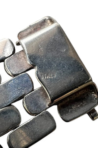 MADE IN ITALY 925 SILVER BRACELET / SILVER [SIZE: ONE SIZE USED]