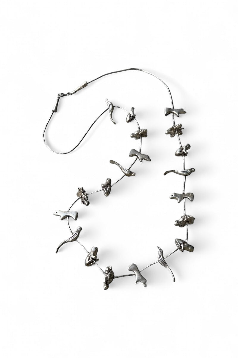 STERLING SILVER NECKLACE ANIMAL MOTIF / SILVER [SIZE: ONE SIZE USED]