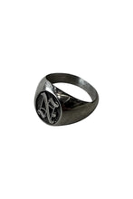 画像をギャラリービューアに読み込む, MADE IN MEXICO 925 SILVER SIGNET RING / SILVER  [SIZE: 23号 USED]
