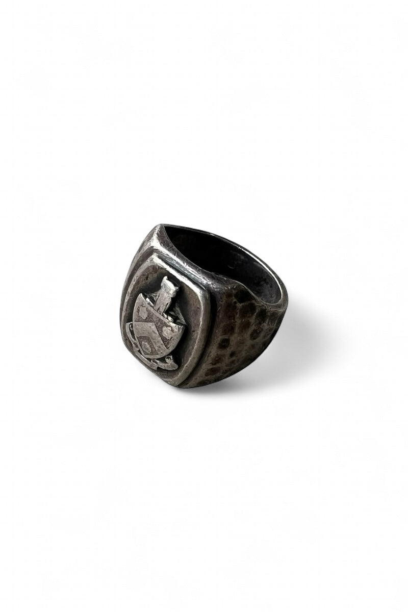 925 SILVER RING / SILVER  [SIZE: 17号 USED]