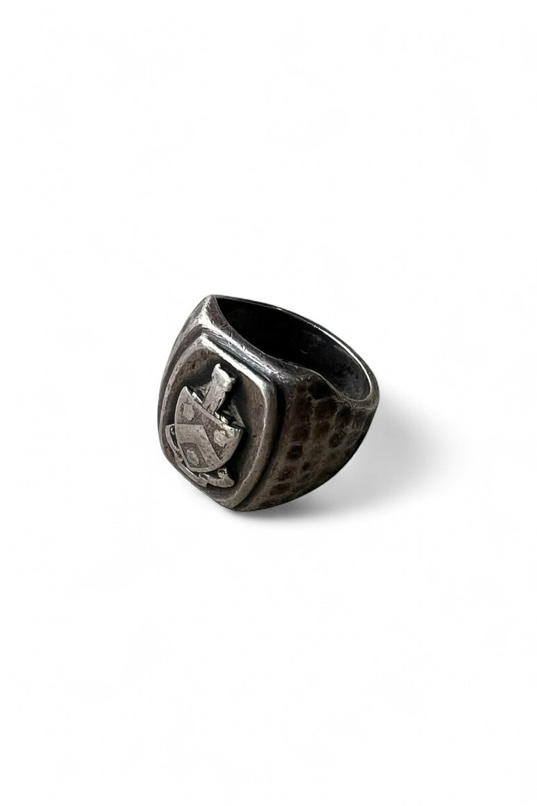 925 SILVER RING / SILVER  [SIZE: 17号 USED]