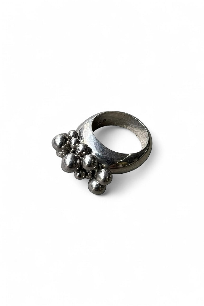 925 SILVER RING / SILVER  [SIZE: 19号 USED]