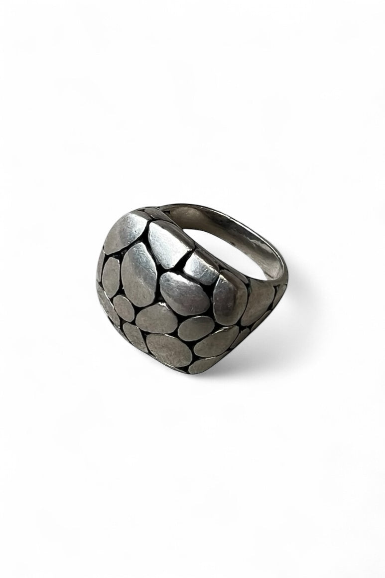 925 SILVER RING / SILVER  [SIZE: 15号 USED]