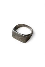 画像をギャラリービューアに読み込む, 925 SILVER SIGNET RING / SILVER  [SIZE: 18号 USED]
