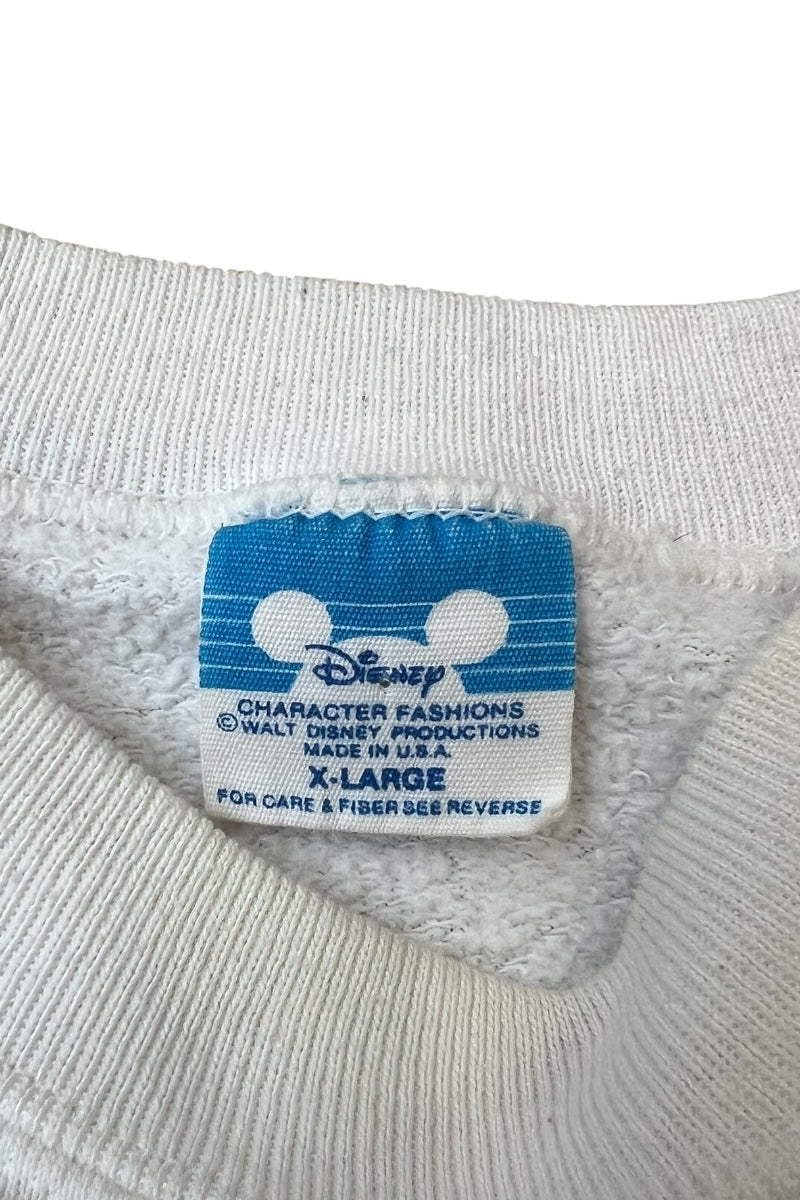 MADE IN USA 80'S SWEATSHIRT / WHITE [SIZE: XL USED]