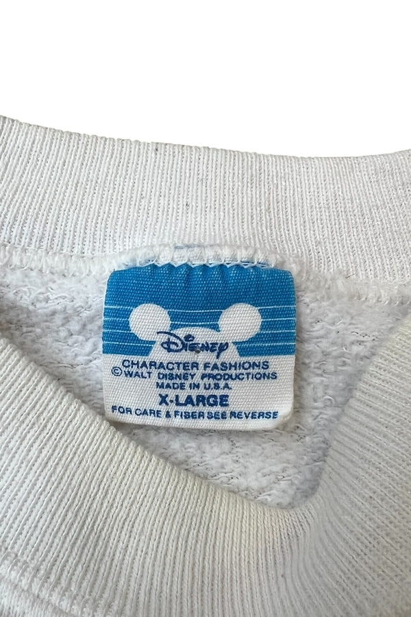MADE IN USA 80'S SWEATSHIRT / WHITE [SIZE: XL USED]